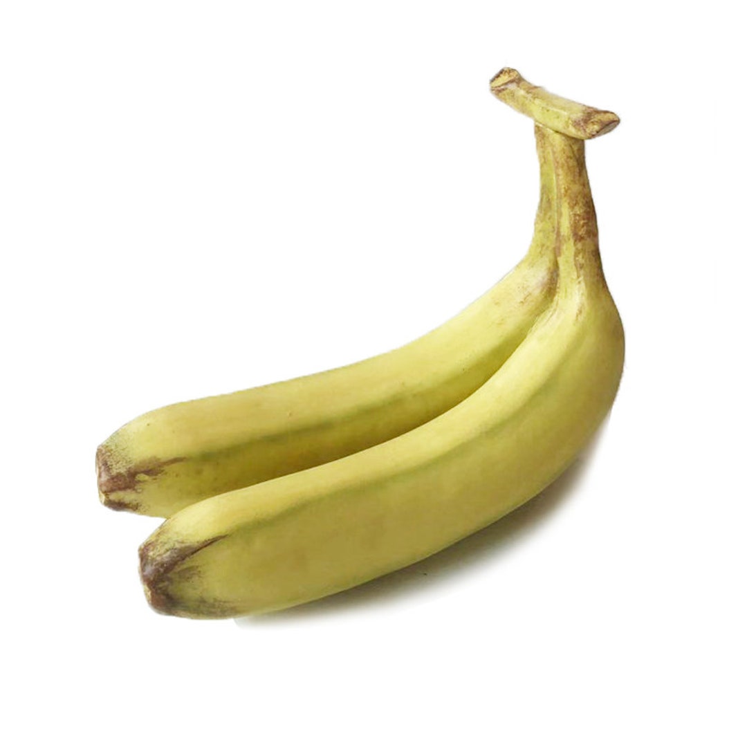 Handmade Porcelain Banana Forever Vintage Fruit Artificial Fake