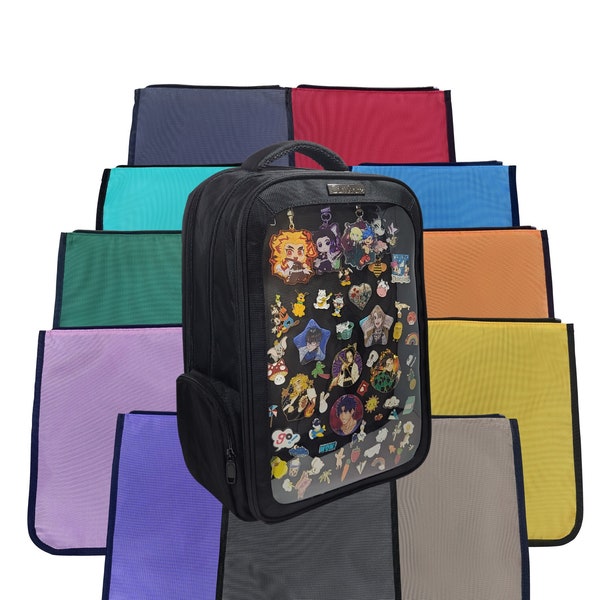 Zip Off Pin Display Insert for EVERYDAY CariWare Ita Backpack - LARGE EDITION