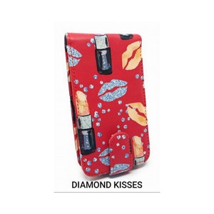 Diamond Kisses lippenstift en etherische olie Rollerfleszakjes - Flip Lipsense-hoesjes