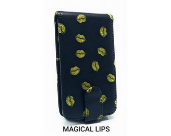 Magical Lips Lippenstift- und ätherische Öl-Rollerflaschenbeutel – Flip Lipsense-Hüllen