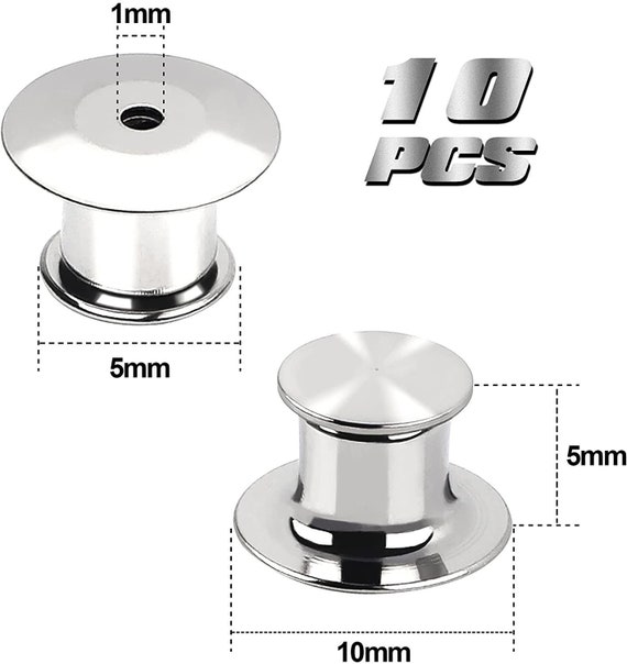 Enamel Pin Secure Locking Pin Backs Enamel Pin Safety Clasps
