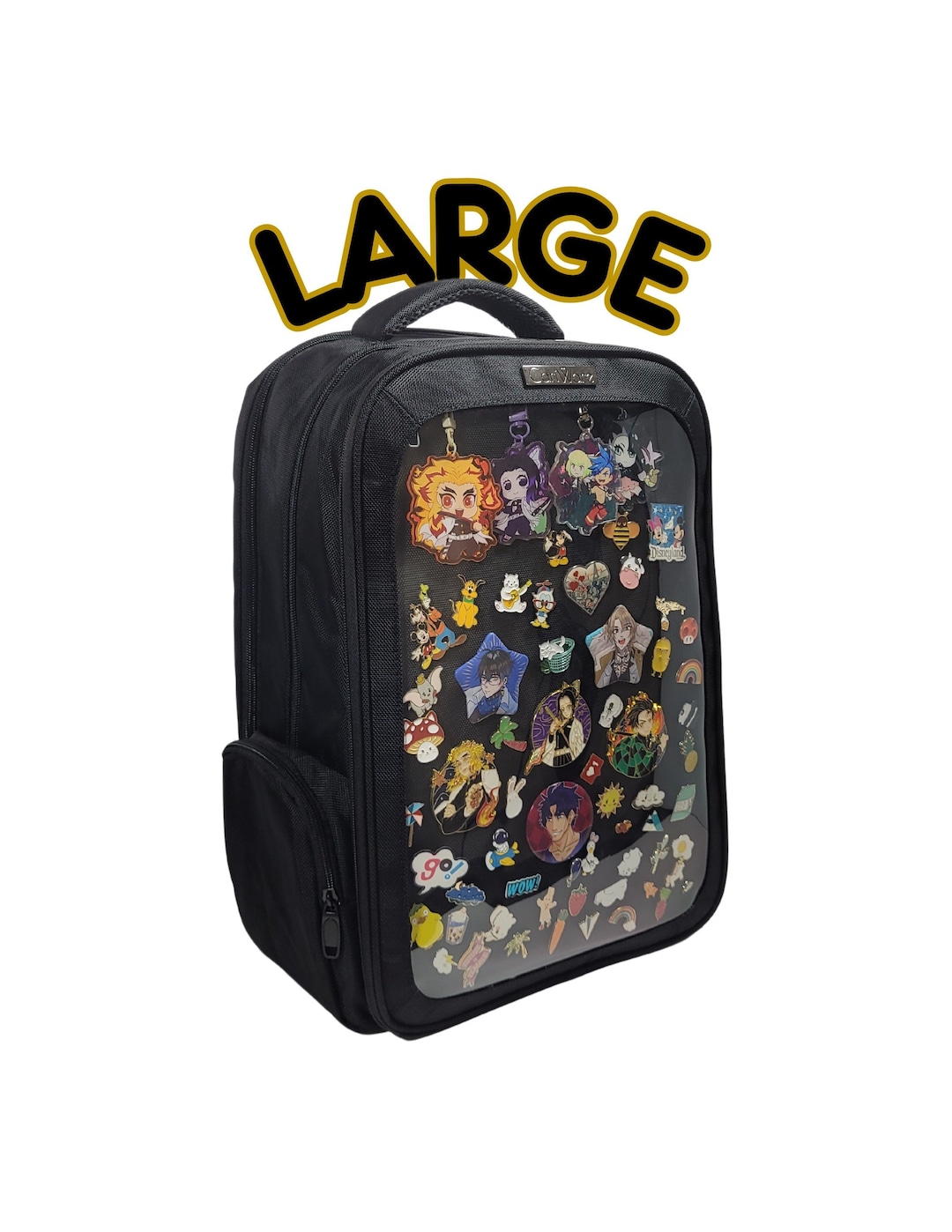 Fullsize! Cariware Ultimate Ita Backpack LARGE - Pin Display Bag ...