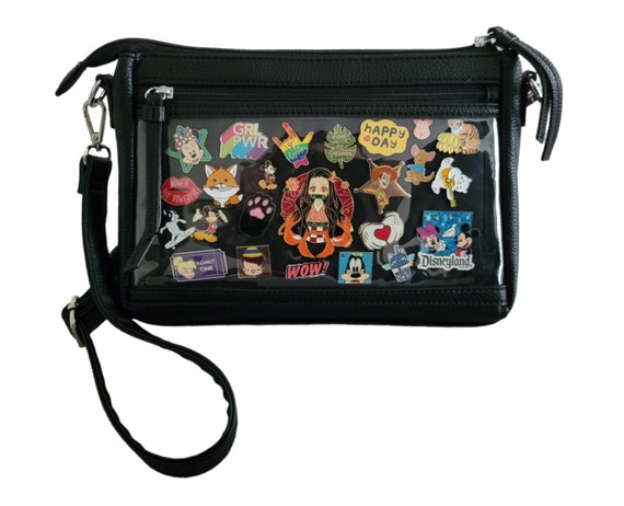 Ita Bag Ita Crossbody Pin Bag Vegan Leather Ready to Ship W0W Display Bag Black
