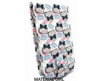 Material Girl Lippenstift & Ätherisches Öl Roller Flasche Beutel - Flip Lipsense Cases