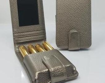 Kupfer Lippenstift & ätherisches Öl Roller Flasche Beutel - Flip Lipsense Cases In vielen Designs erhältlich