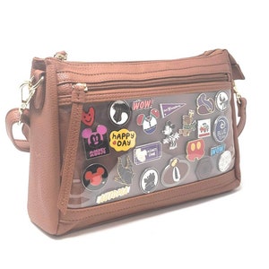 Ita Crossbody pin WOW Display Bag - Camel-- Ready to Ship