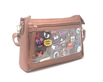 Ita Crossbody Pin WOW Display Bag - Kamel