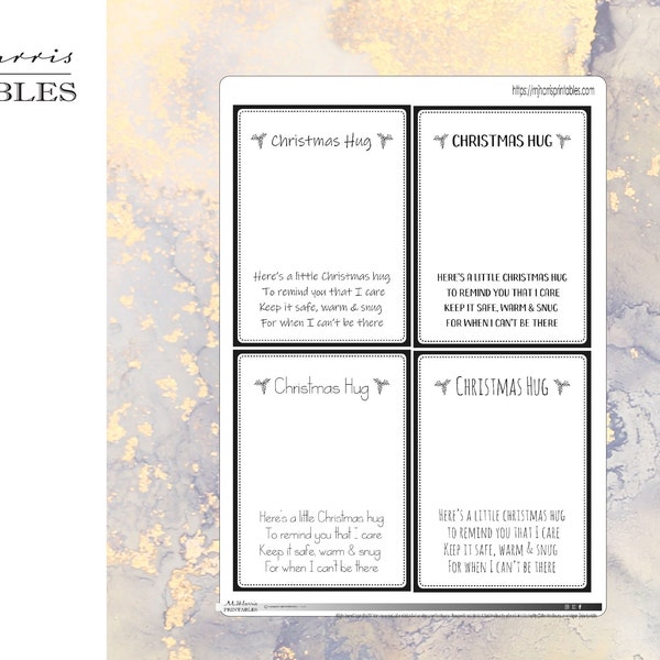 Paper Hug Card - Etsy