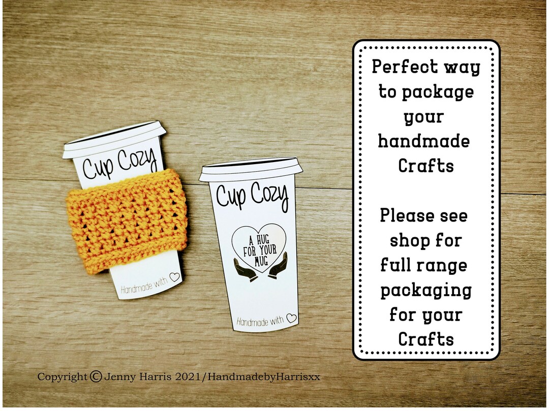 Printable Cup Cozy / Coffee Cozy / Tea Mug Cozy Crochet / Knit ...