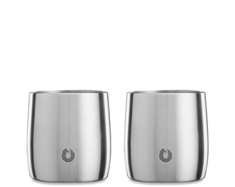 Stainless Steel Rocks Glass, Set of 2