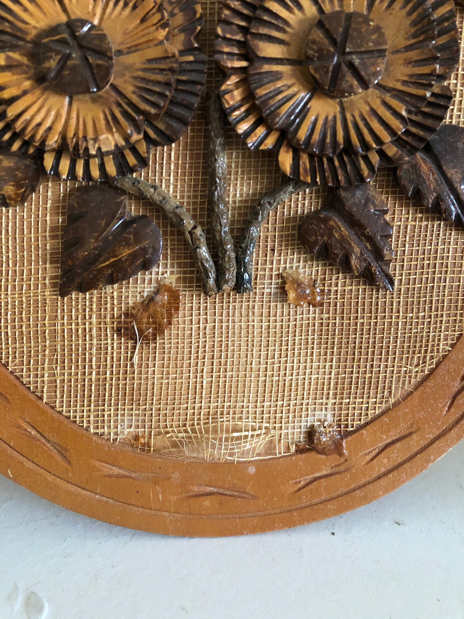 Coconut Shell Wall Art Etsy