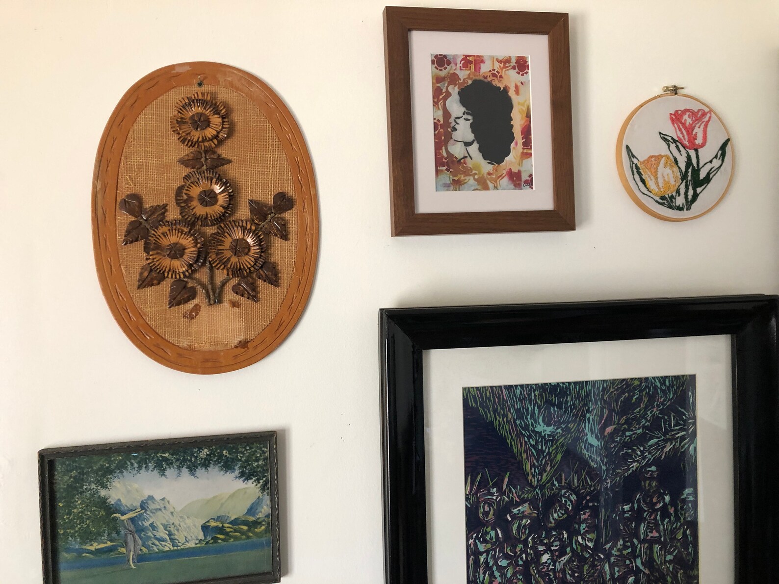 Coconut Shell Wall Art Etsy