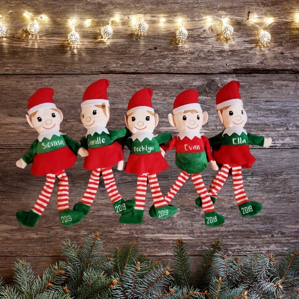 Personalized elf dolls