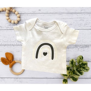 Rainbow baby onesie, baby onesie, rainbow baby, loved onesie, perfect onesie, gender neutral baby, gender neutral, black and white nursery