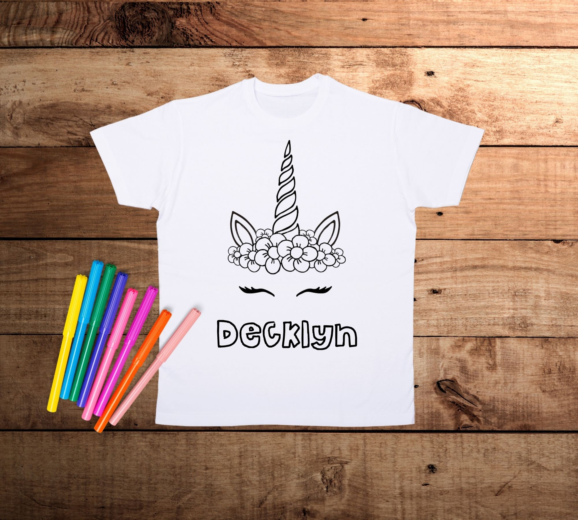 Camisa para colorear para ninos camisa blanca para colorear camiseta para colorear para ninos camiseta para colorear camisa de feliz cumpleanos colorante de marcador lavable Etsy Espana