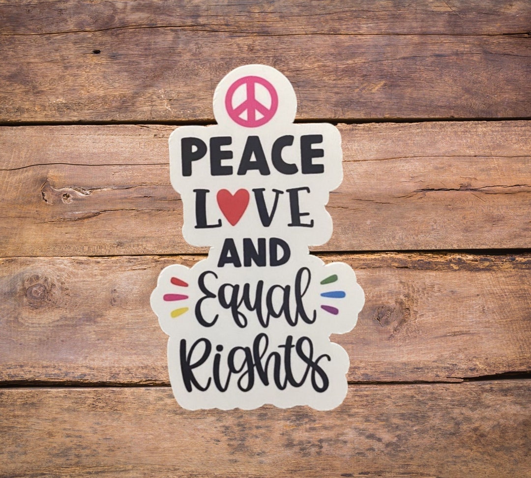 Women's Rights Stickers, Equality, Women's Rights, Stickers for Water ...