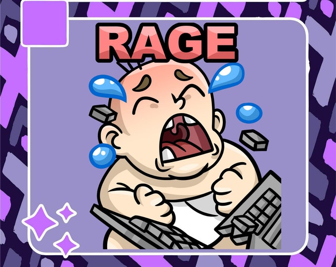 Alt F4 Twitch Emote | Funny Emote Discord Emote | Rage Quit Twitch ...