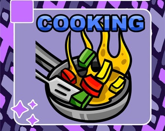 Cooking Emote | Twitch Emote | Youtube Emote | Discord Emote | Community Emote | Streamer Emote | Funny Emote | Food Emote | Cooking Emote