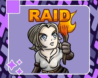 Raid Emote / Twitch Emote / Youtube Emote / Discord Emote / Community Emote / Streamer Emote / Host Emote