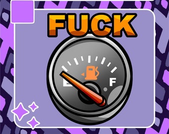 Zero Fu**s Emote / Twitch Emote / Youtube Emote / Discord Emote / Community Emote / Streamer Emote / Gas Emote