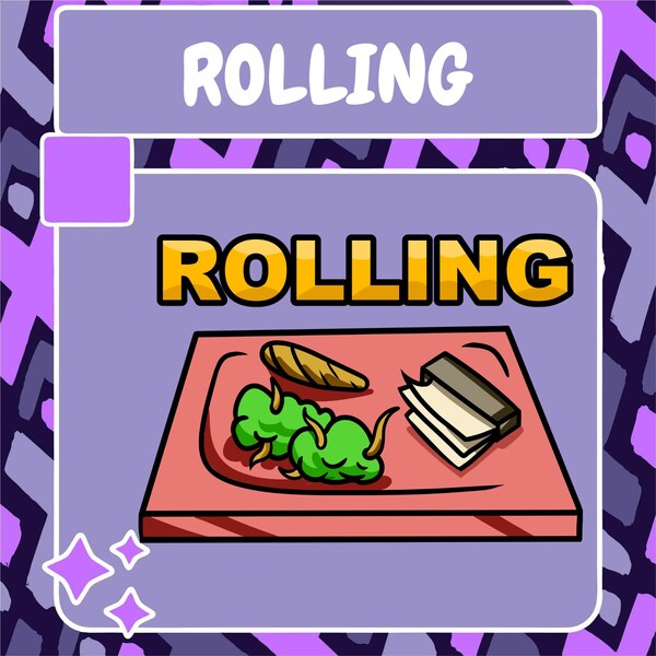 Weed Twitch Streamer Overlay Etsy