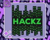 Hackz Emote | Twitch Emote | Youtube Emote | Discord Emote | Community Emote | Streamer Emote | Hacker Emote | Hack Emote