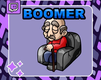 Boomer Old Emote | Twitch Emote | Youtube Emote | Discord Emote | Community Emote | Streamer Emote | Old Emote | Boomer Emote | Funny Emote