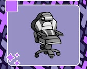 Gamer Chair Emote | Twitch Emote | Youtube Emote | Discord Emote | Community Emote | Streamer Emote | Gamer Emote | Chair Emote | BRB Emote