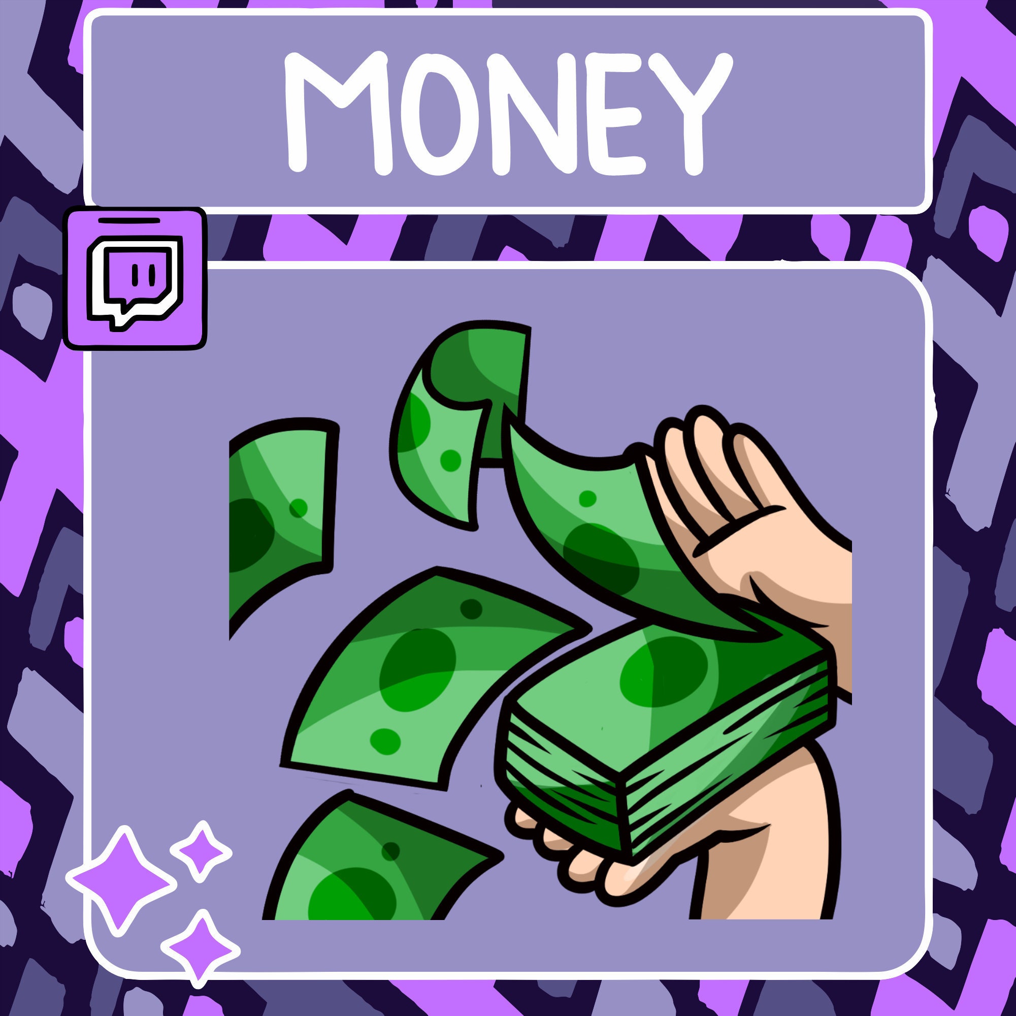 Money Hands Donation Emote Twitch Emote Youtube Emote | Etsy
