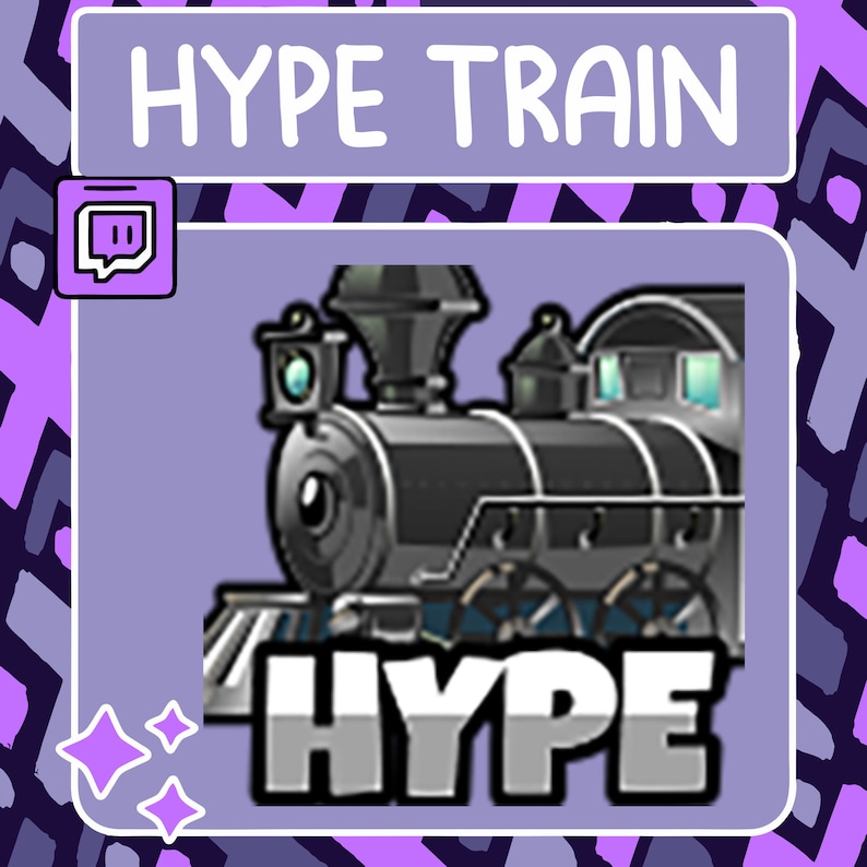Hype Train Emote Twitch Emote Youtube Emote Discord Emote Community