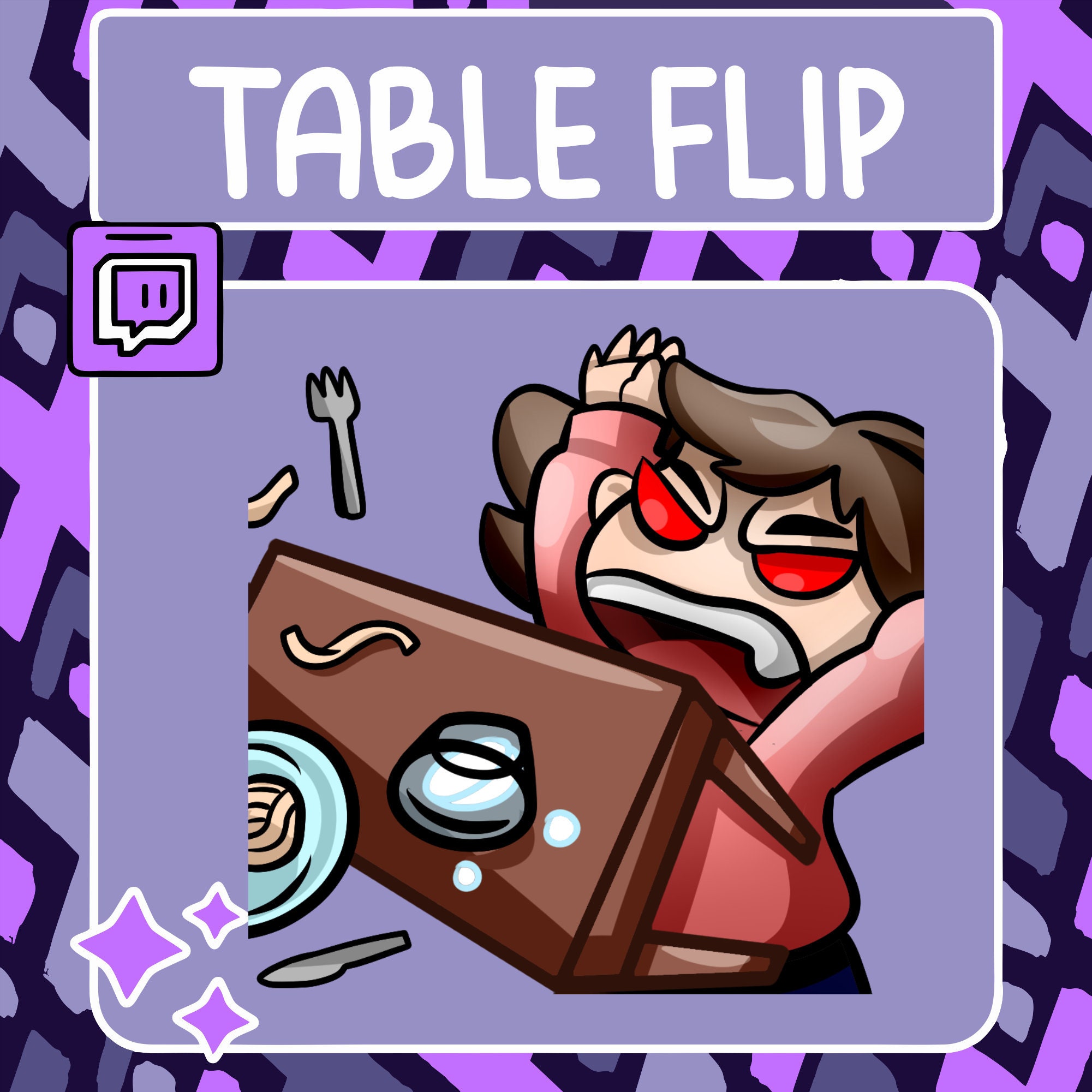 Table Flip Emote Twitch Emote Youtube Emote Discord Emote Community