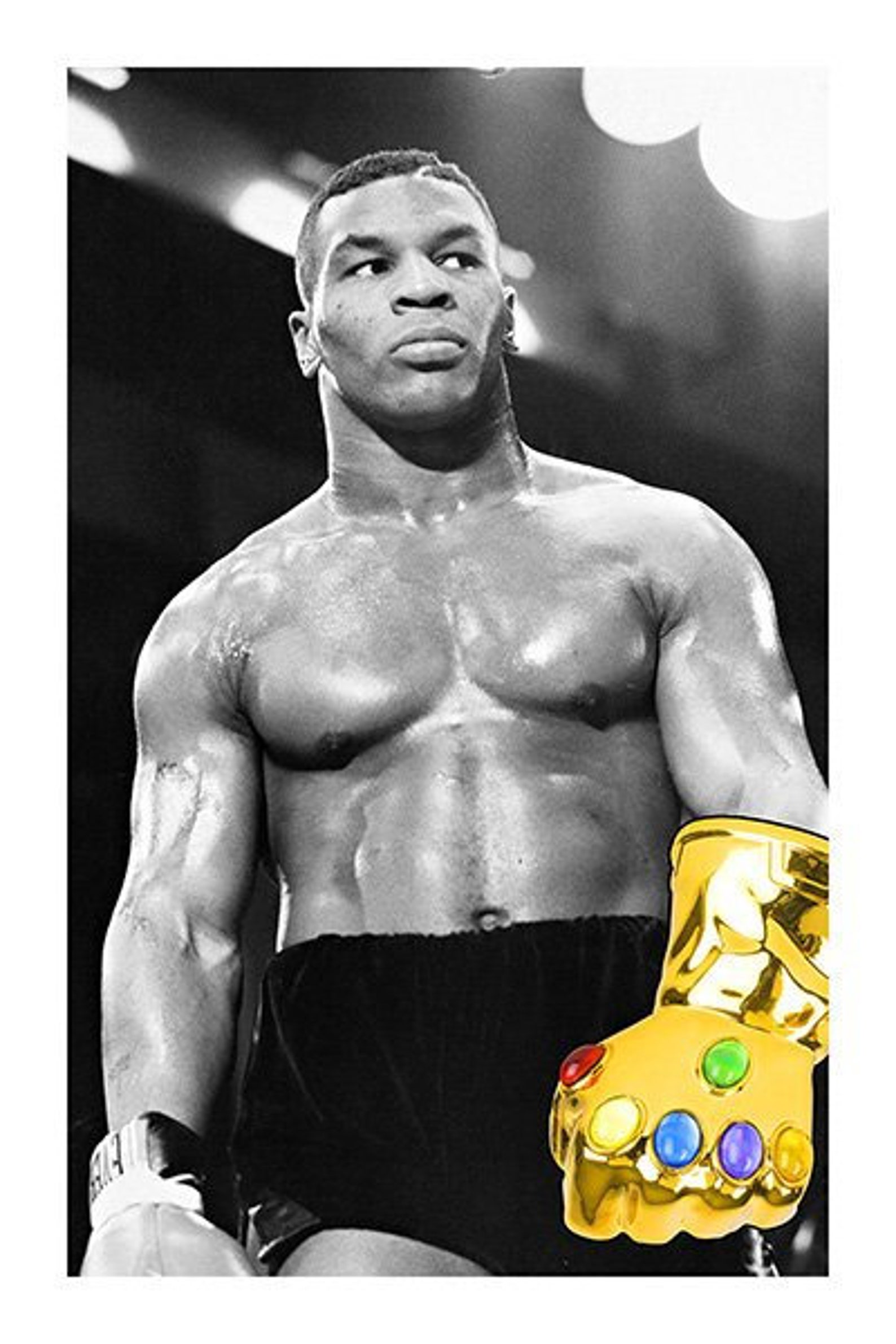 Mike Tyson The Glove Etsy