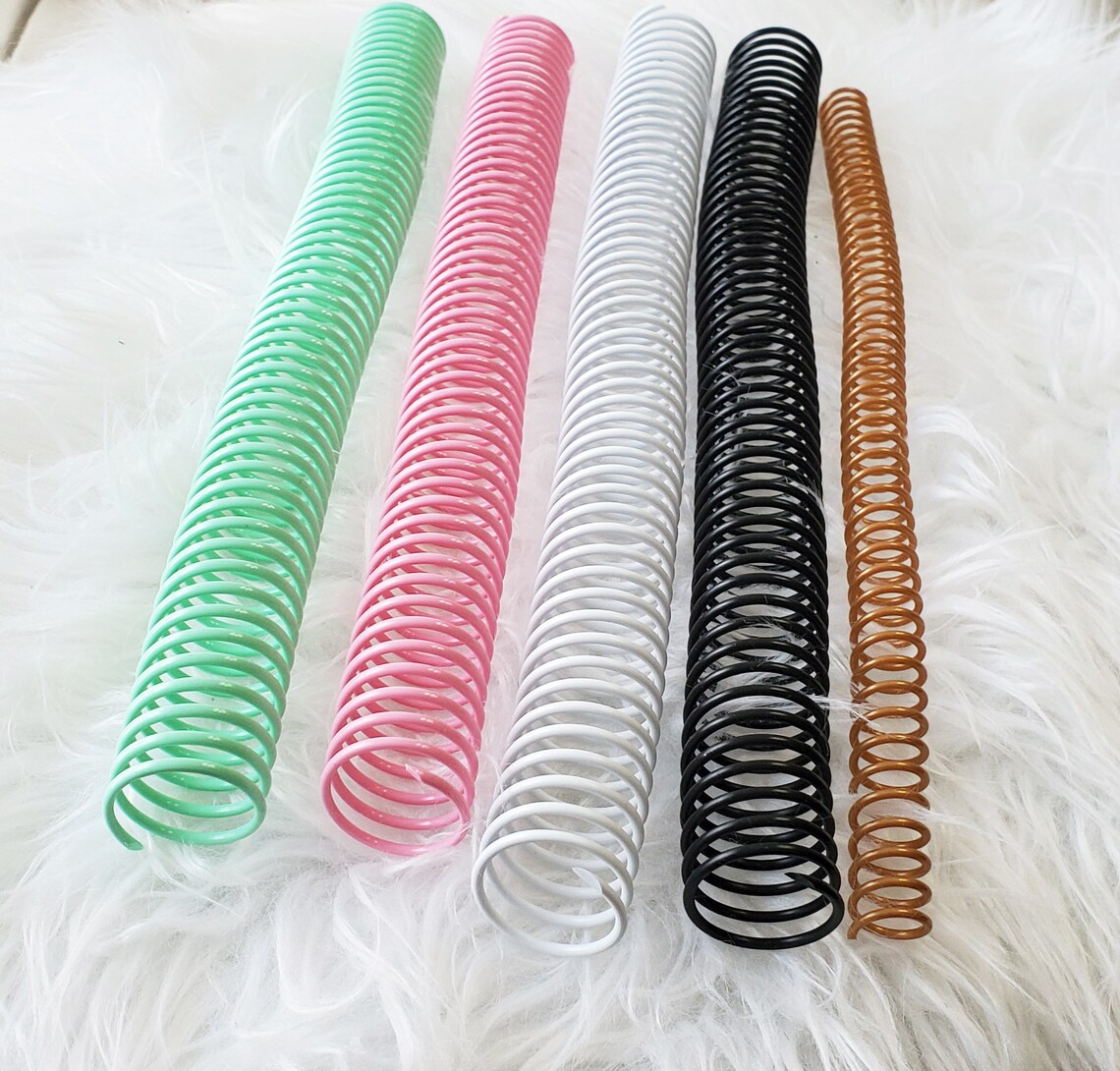 spiral notebook coils