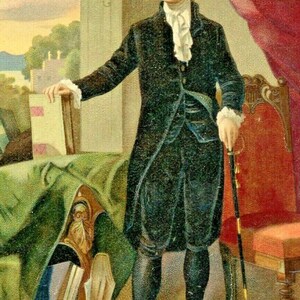 Carte postale Antique Embossed -George Washington, Le Père de son Pays. T9 (en)