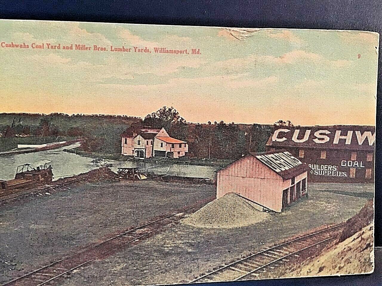 Postal Cushwah Coal Yard & Miller Bros Lumber Yard Etsy