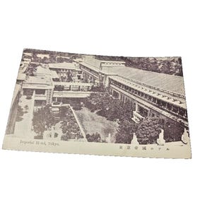 Postkarte des Imperial Hotel, Tokyo, Japan. L9