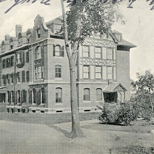 Postkarte Antike Ansicht des Albright House, Smith College, Northampton, NH. L6