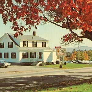 Vista da cartolina del ristorante Sunny Villa a Ossipee, NH. S6 ·