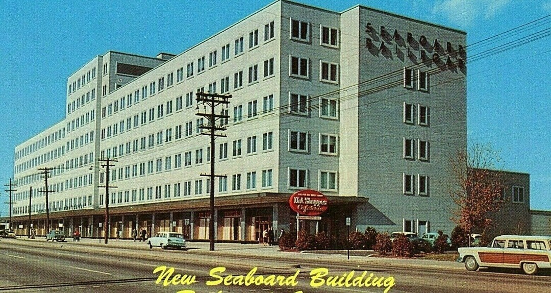 Postcard Seaboard Air Linerailroad Building in Richmond , VA P2 Etsy