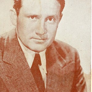 Postkarte Portrait von Spencer Tracy. L8