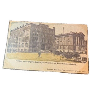 Postcard Antique View of Massachusetts Institute of Technology, Boston, MA. L7