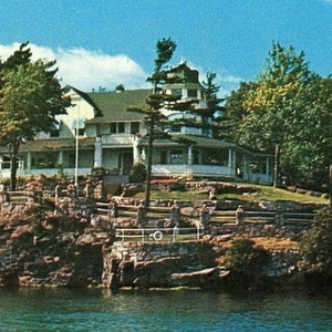 Vista da cartolina dell&#39;isola di Manitonna in Ontario, Canada. N1