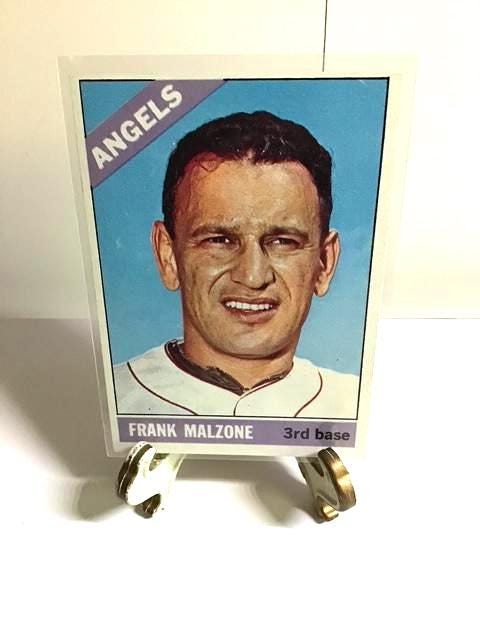 ヴィンテージ 1966 Topps Frank Malzone # 152 NMコンディション。a1