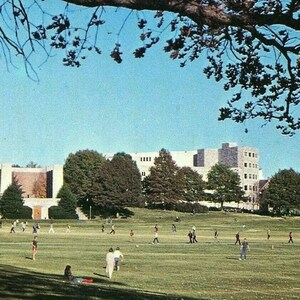 Cartes postales Vue de l’annexe de la bibliothèque, Virginia Polytechnic Institute & University, VA
