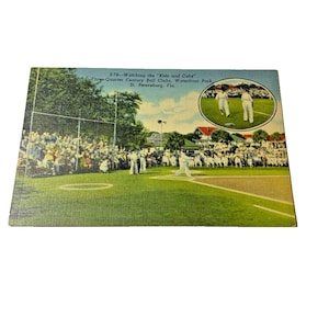 Postkarte Frühe Ansicht des ""Kids & Cubs"" Baseball Teams in St. Petersburg, FL. L5