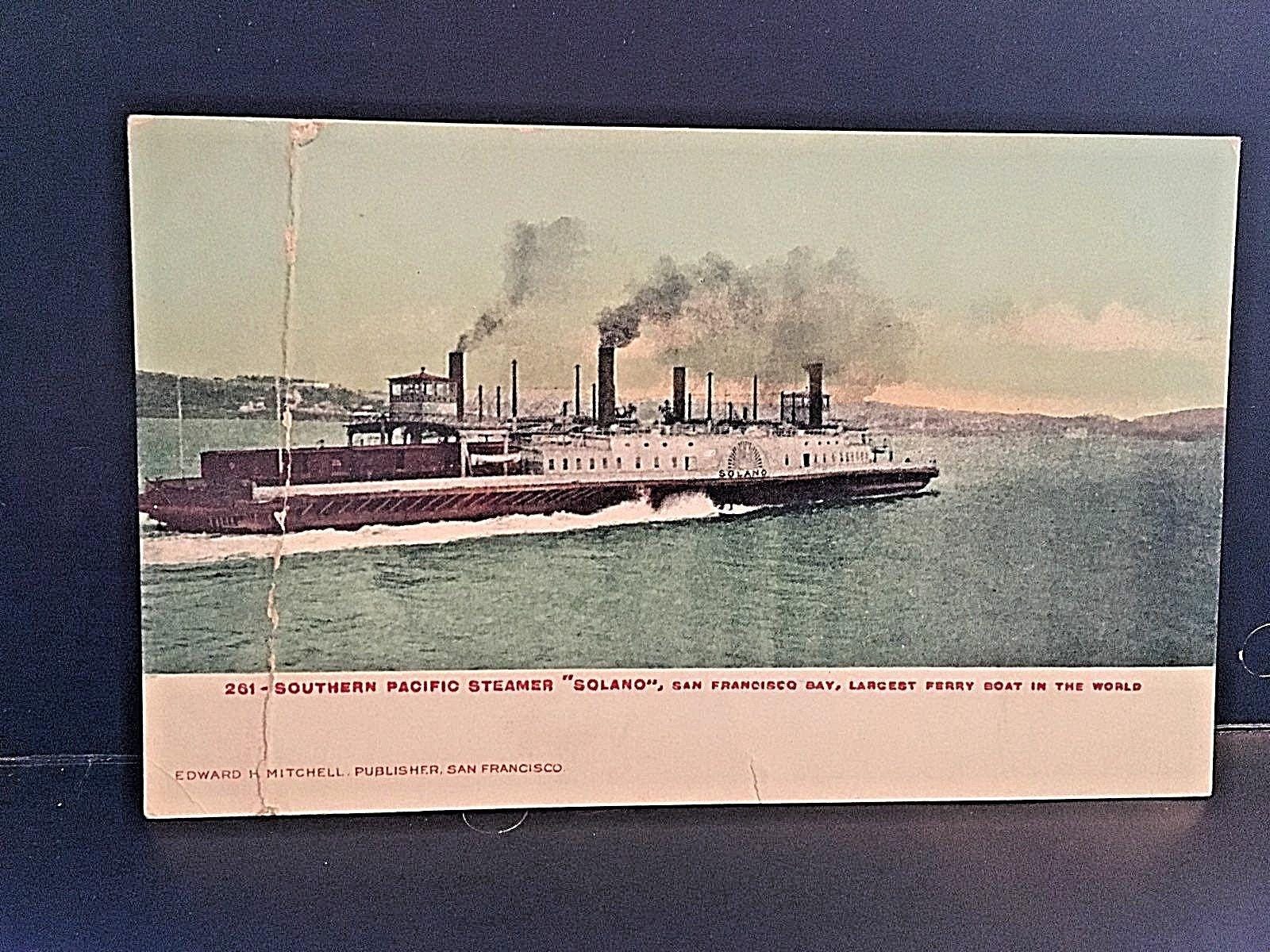 Postcard Southern Pacific Steamer 