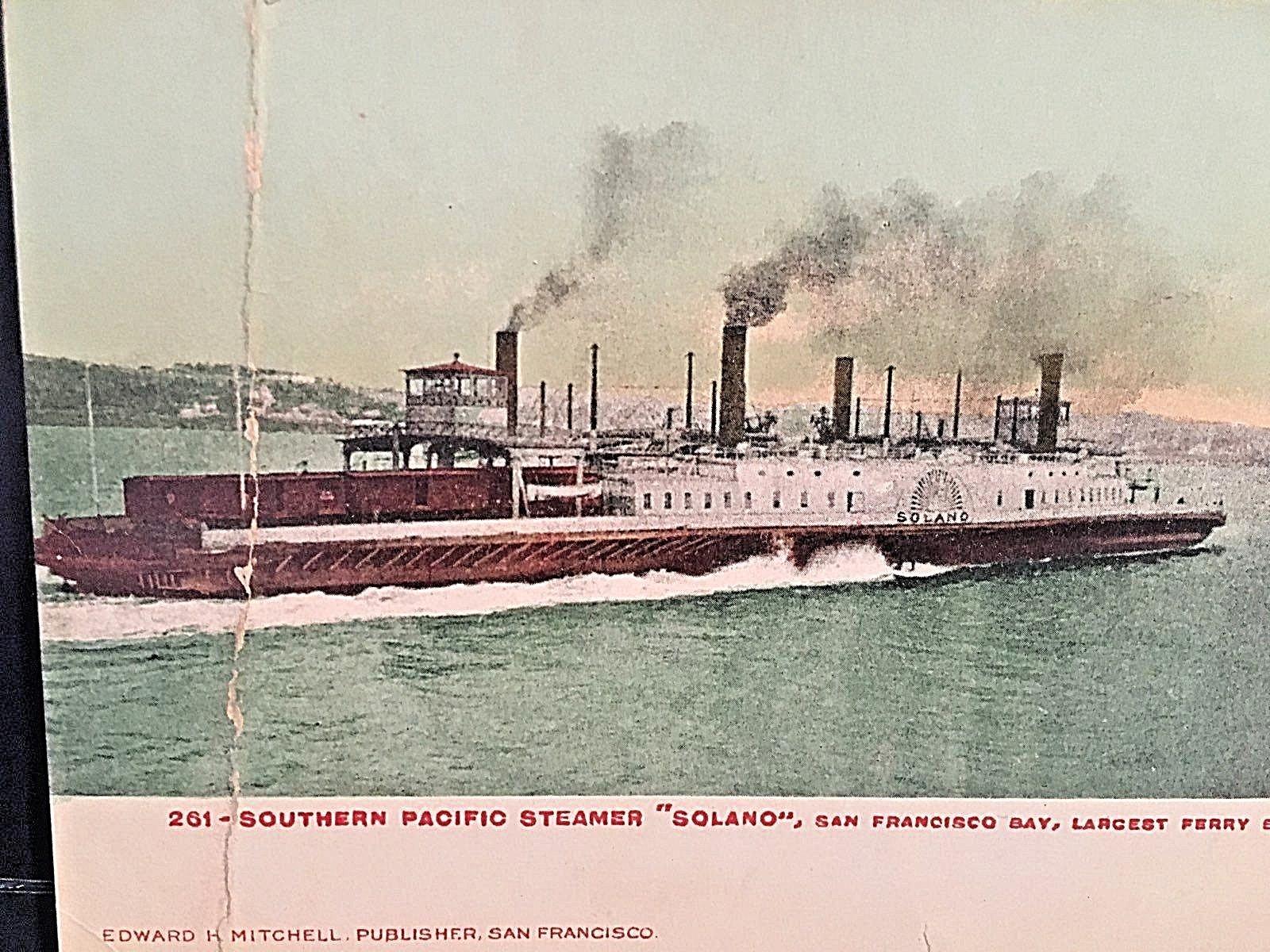 Postcard Southern Pacific Steamer 