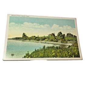 Postkarte Ansicht von McCook's Point in Niantic, CT. L5
