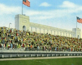 Postcard Early View of Football Stadium at Kentucky State Teacher's College. S5