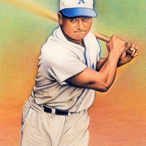 Cartão postal 4 x 6 Hall da Fama Jimmie Foxx. Z9
